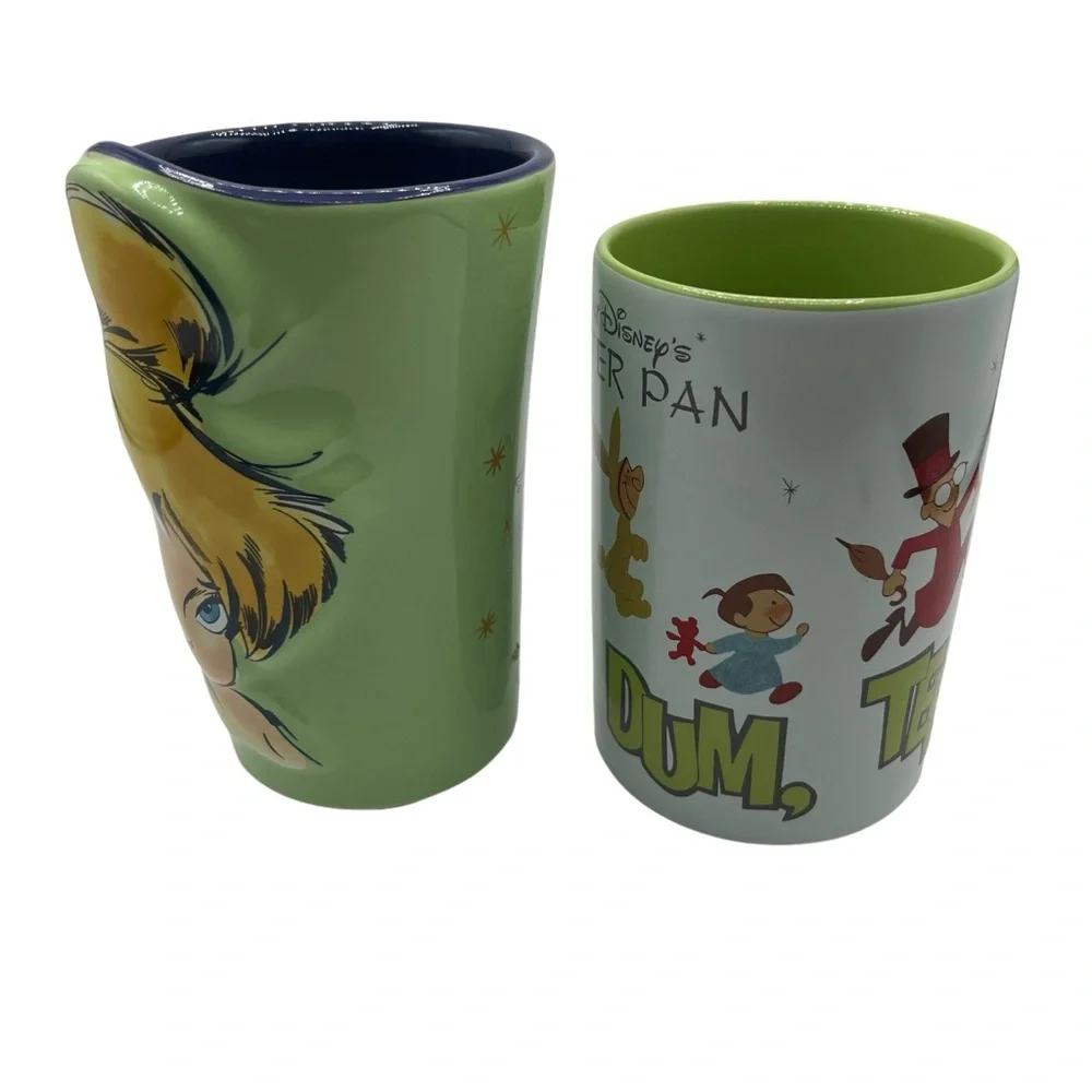 DISNEY PETER PAN & WENDY LOT DISNEY PETER PAN MUG SET – TINKER BELL & LOST BOYS